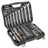 Набор инструмента Neo Tools, 82шт, 1/2", 1/4", CrV, кейс