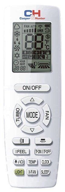 Внутренний блок мульти сплит-системы Cooper&Hunter Vital 25м2 9000BTU 2.6кВт Wi-Fi белый