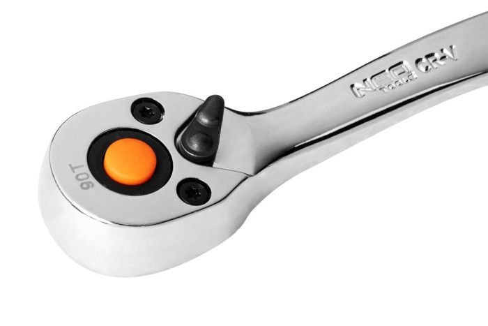 Набор инструмента Neo Tools, набор торцевых головок, 58шт, 1/2", CrV, кейс