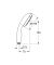 Душова лійка Grohe Vitalio Go 100, 2 функц., хром
