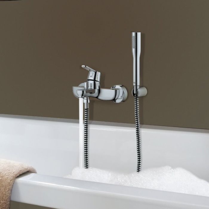 Змішувач для ванни Grohe Get довж. виливу - 164мм, неповоротний, 1 важіль, хром