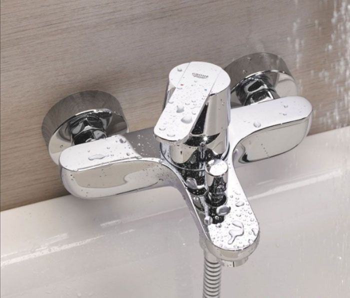 Змішувач для ванни Grohe Get довж. виливу - 164мм, неповоротний, 1 важіль, хром