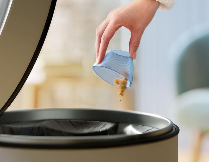 Машинка для удаления катышков Philips, большая площадь лезвий, 90 мин работы, USB, голубой