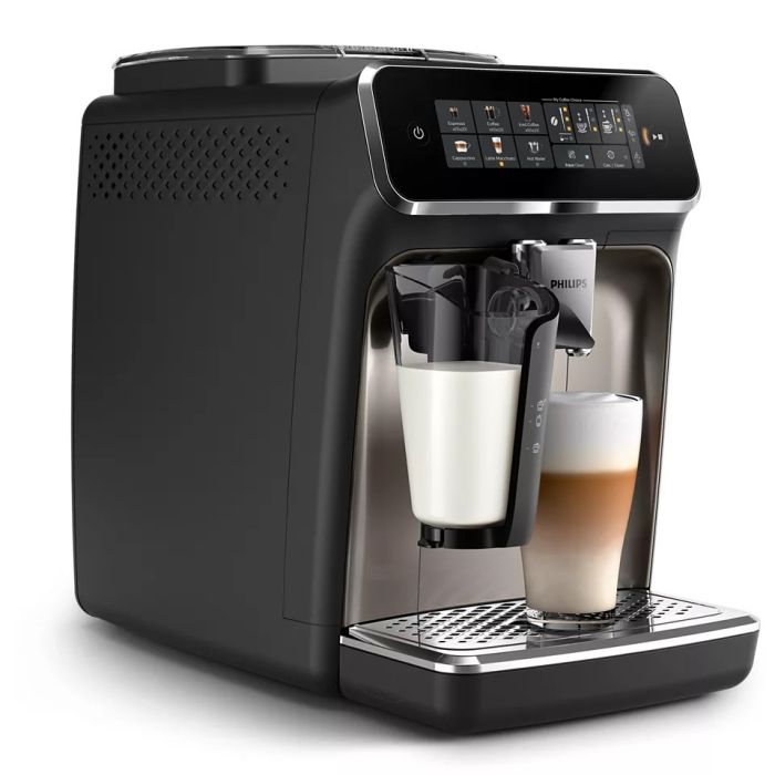 Кофемашина Philips Series 3300 1.8л, зерно + молоко, автомат.капучинатор, дисплей, авторецептов - 6, черный