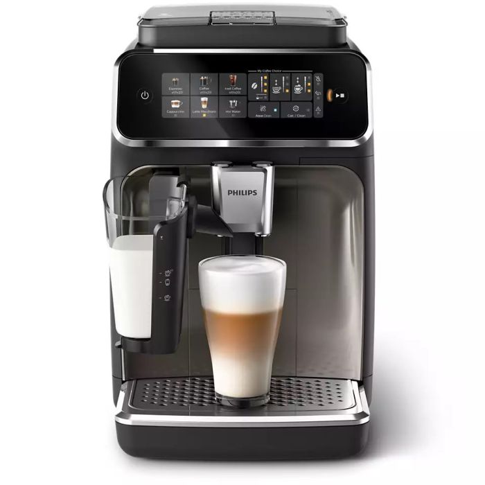 Кофемашина Philips Series 3300 1.8л, зерно + молоко, автомат.капучинатор, дисплей, авторецептов - 6, черный