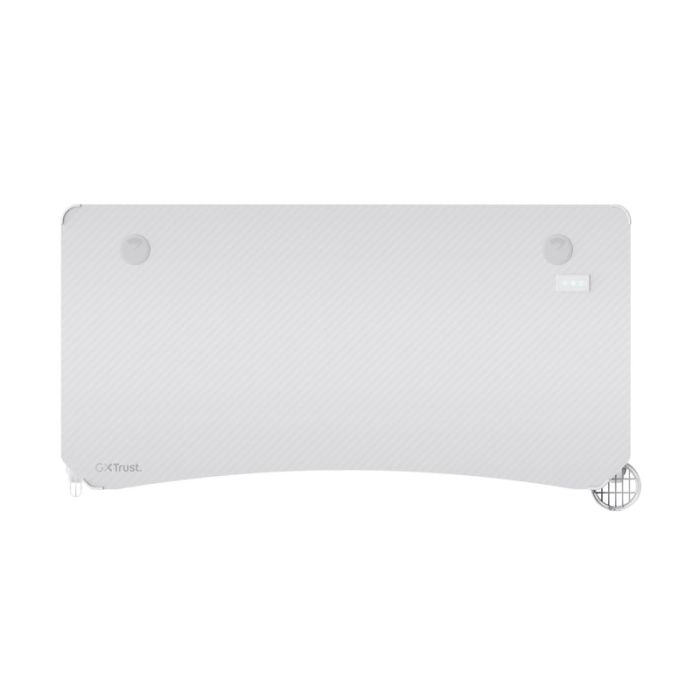 Стол Trust GXT 709W LUMINUS, (120х74см), RGB, белый