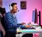 Стол Trust GXT 709W LUMINUS, (120х74см), RGB, белый