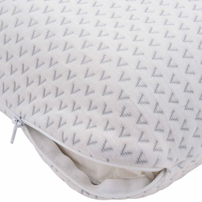 Подушка ортопедическая Ardesto Sleepwell, 60х40х12см, классическая прямоугольная, пена мемори, белый