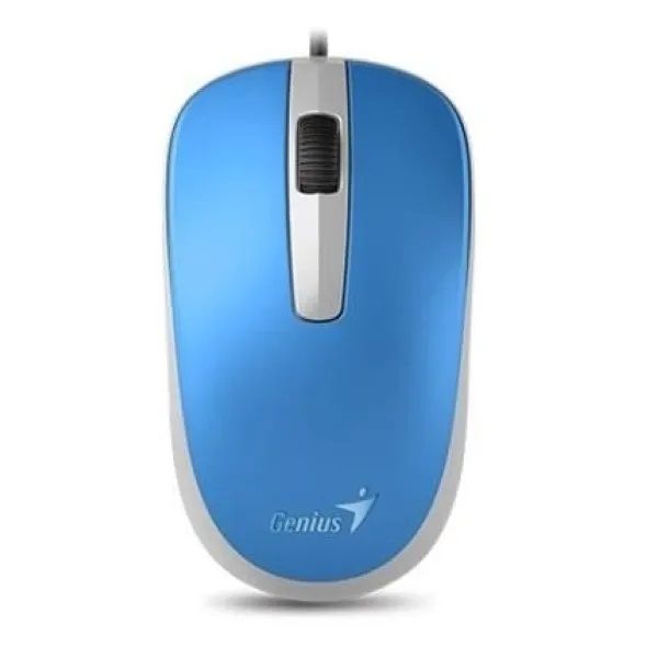 Мышь Genius DX-120, USB-A, синий