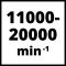 Багатофункціональний інструмент Einhell TC-MG 250 CE 250Вт 11000-20000об/хв набір насадок 1.02кг