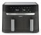 Мультипечь Tefal Dual EasyFry&Grill AirFryer, 2700Вт, чаша-5.2/3.1л, сенсорное управл., 2 чаши, гриль, пластик, черный