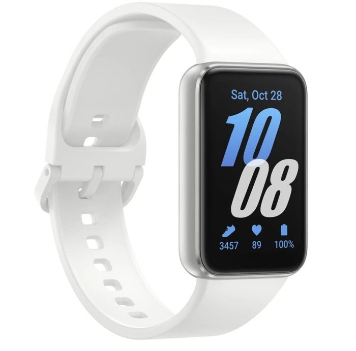 Фитнес-трекер Samsung Galaxy Fit 3 40мм (R390) 1.6', 256x402, AMOLED, BT 5.3, 16/256МБ, серебристый