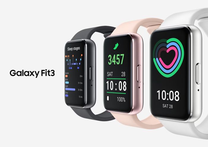 Фитнес-трекер Samsung Galaxy Fit 3 40мм (R390) 1.6', 256x402, AMOLED, BT 5.3, 16/256МБ, серый