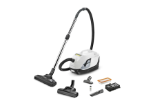 Пылесос Karcher моющий DS 6 Plus, 650Вт, конт пыл -0.6л, вода -2 л, НЕРА, белый