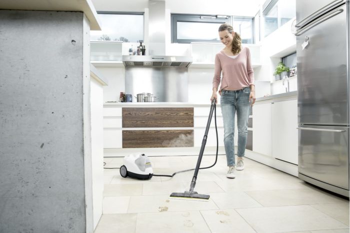 Пароочисник Karcher SC 4 EasyFix, 2000Вт, 800мл, 3.5Бар, білий