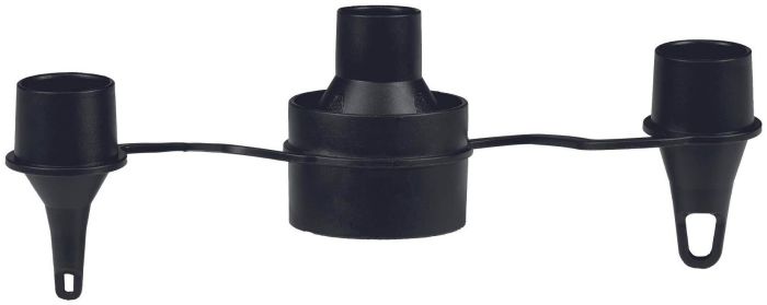 Повітродув акумуляторний Einhell TE-CB 18/180 Li - Solo 18В 130/180км/г 3 насадки 0.9кг без АКБ та ЗП