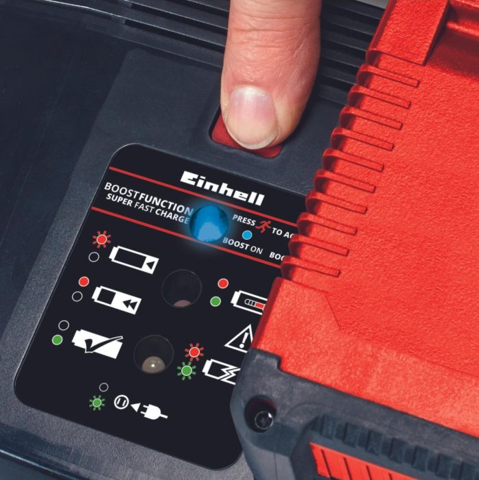 Зарядний пристрій Einhell PXC Boostcharger 3A PXC 18В 8А 0.83кг