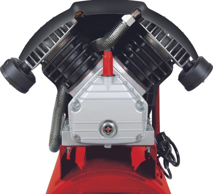 Компрессор воздушный Einhell TC-AC 420/50/10 V, 2200 Вт, 50л, 420л/мин, 10бар, 2 цилиндра (V-образный), 42кг