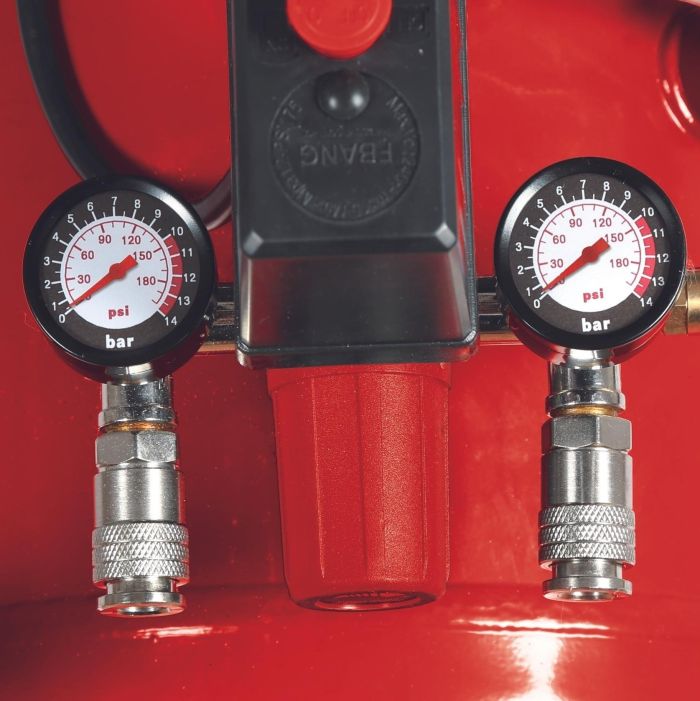 Компрессор воздушный Einhell TC-AC 420/50/10 V, 2200 Вт, 50л, 420л/мин, 10бар, 2 цилиндра (V-образный), 42кг