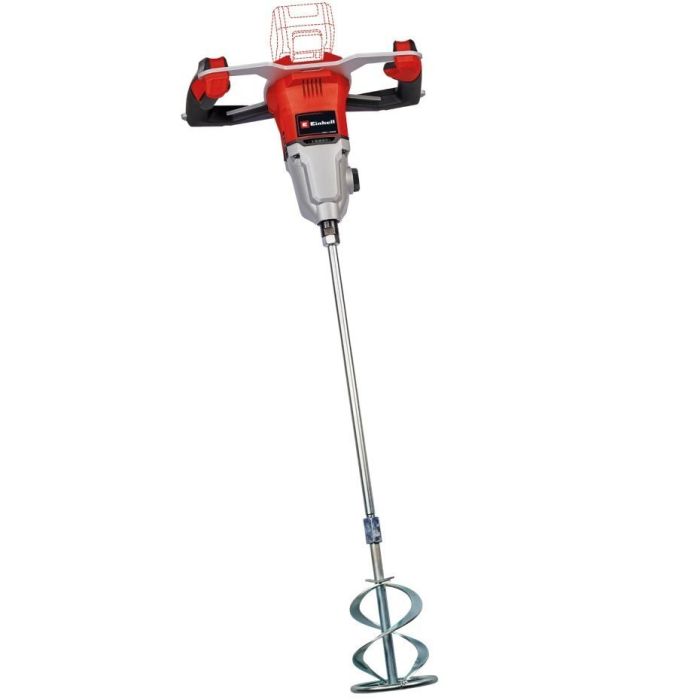 Миксер строительный аккумуляторный Einhell TP-MX 18-2 Li BL - Solo, PXC, 18В, 450/720об/мин, М14, 60Нм, бесщеточный, 5.11кг, без АКБ и ЗУ