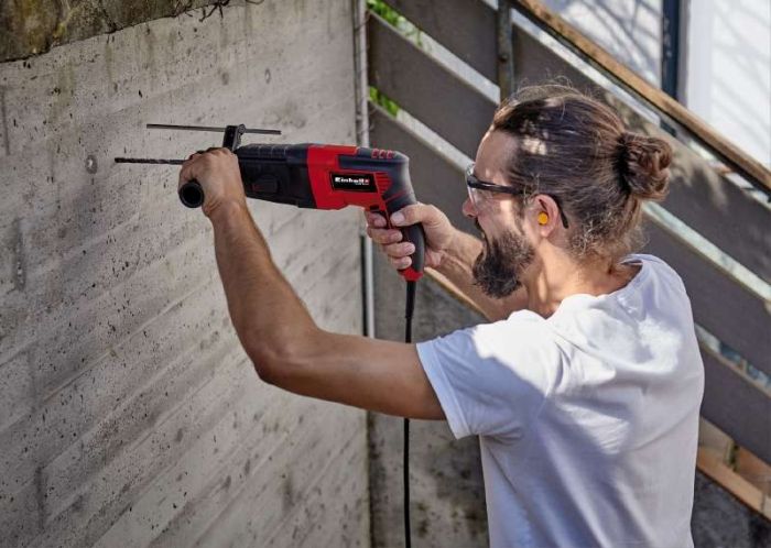 Перфоратор Einhell TC-RH 800 4F SDS-plus 800Вт 2.6Дж кейс 3.2кг