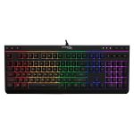 Клавиатура мембранная HyperX Alloy Core 114key, USB-A, EN/UK, RGB, черный