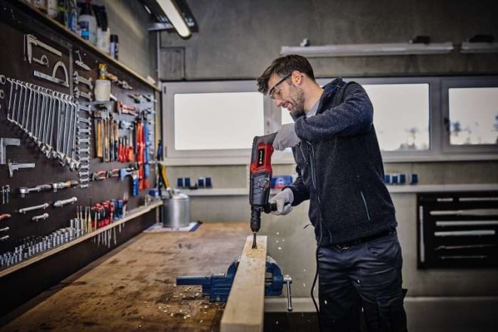 Перфоратор Einhell TE-RH 950 5F SDS-plus 950Вт 3Дж 3.6кг 2 швидкості кейс