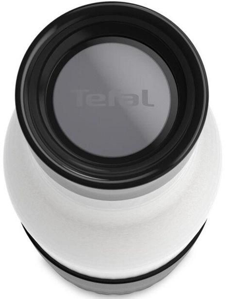 Термопляшка Tefal Bludrop soft touch, 500мл, нержавіюча сталь, графітовий