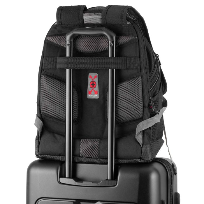 Рюкзак для ноутбука, Wenger Synergy 16", чорно-сірий