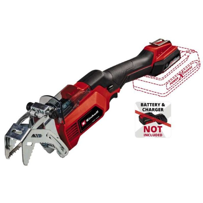 Пила сабельная аккумуляторная Einhell X-Change GE-GS 18/150 Li-Solo, PXC, 18В, пропил 100/80мм, ход 20мм 1.28кг, (без АКБ и ЗУ)