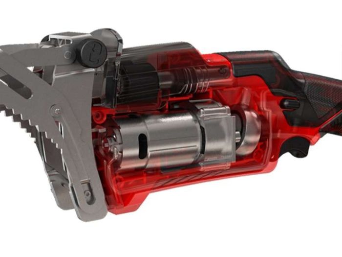 Пила сабельная аккумуляторная Einhell X-Change GE-GS 18/150 Li-Solo, PXC, 18В, пропил 100/80мм, ход 20мм 1.28кг, (без АКБ и ЗУ)