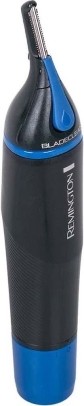 Тример Remington Nano Series, для носа та вух, ААх1, насадок-3, сталь, чорно-синій
