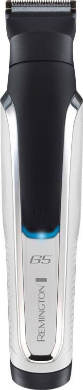 Набор для стрижки  Remington G5 Graphite series для бороды, усов, головы и тела, акум., роторный мотор, насадок-9, кейс, серебр.