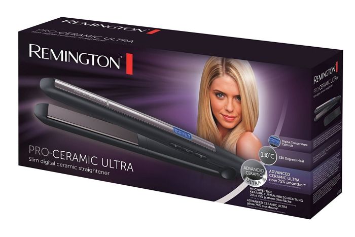 Випрямляч Remington Pro-Ceramic Ultra, 53Вт, 150-230С, дисплей, кераміка, чорний