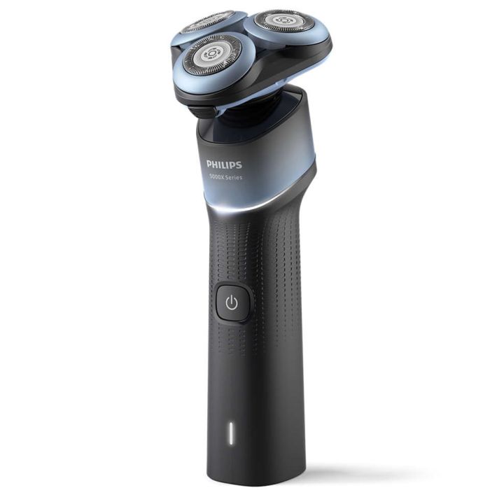 Бритва електр. Philips роторна Series 5000X, 4.5Вт,  бритв.головок-3, Li-Ion, сух.+волог., чорно-синій
