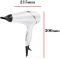 Фен Remington HydraLuxe, 2300Вт, 3 режими, дифузор, іоніз-я, хол. обдув, білий
