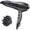 Фен Remington Pro-Air Turbo, 2400Вт, 3 режими, дифузор,турмалінова  іоніз-я, хол. обдув, чорний