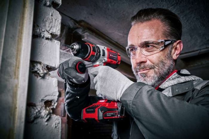 Шурупокрут-дриль ударний акумуляторний Einhell Professional TP-CD 18/80 Li-i BL - Solo безщітковий PXC 18В 80Нм 0-500/0-1800об/хв 1.43кг без АКБ та ЗП