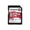Карта пам'яті Kingston SD  512GB C10 UHS-II U3 R280/W150MB/s