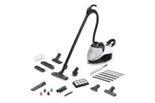 Паропылесос Karcher SV 7, 2200Вт, влажная уборка, вода -0.45л, HEPA, обработка паром, бело-черный