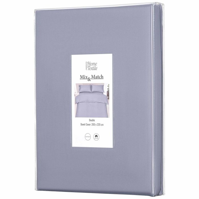 Пододеяльник Ardesto Mix&Match, 200х220см, 100% хлопок, сатин, серый
