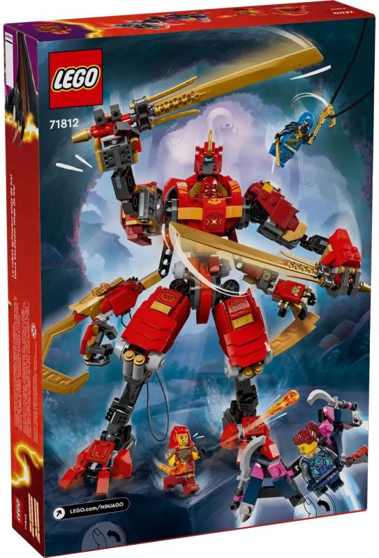 Конструктор LEGO Ninjago Робот-скалолаз ниндзя Кай