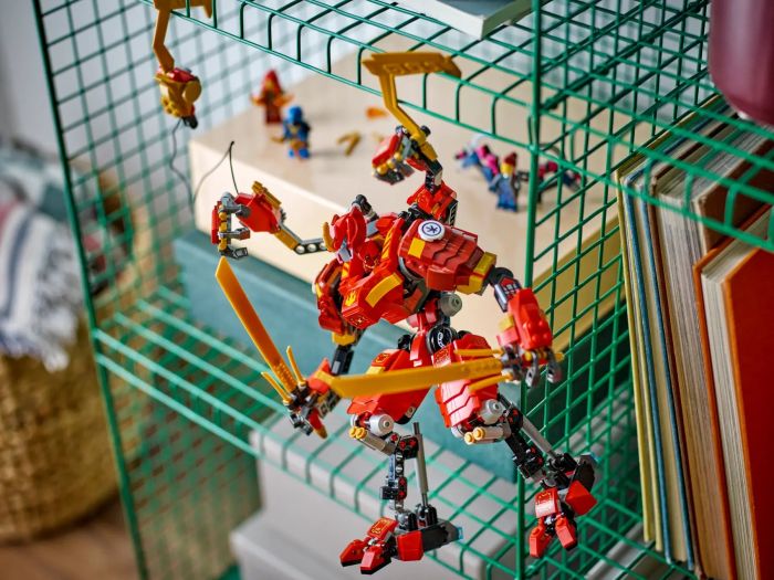Конструктор LEGO Ninjago Робот-скалолаз ниндзя Кай