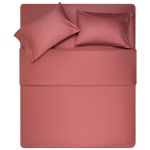 Простирадло на резинці Ardesto Mix&Match, 180x200+30см, 100% бавовна, сатин, коричневий світлий
