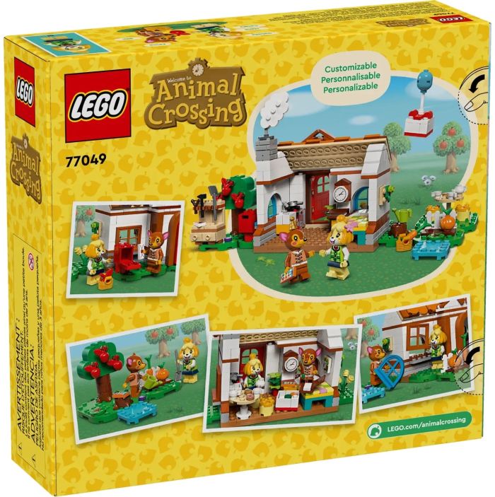 Конструктор LEGO Animal Crossing Визит в гости к Isabelle