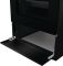 Плита Gorenje комби, 62л, 50x60см, дисплей, IconLed,эмалированные, черный