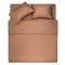 Пододеяльник Ardesto Mix&Match, 200х220см, 100% хлопок, сатин, коричневый
