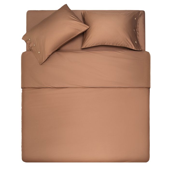 Пододеяльник Ardesto Mix&Match, 200х220см, 100% хлопок, сатин, коричневый