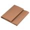 Простынь Ardesto Mix&Match, 240x260см, 100% хлопок, сатин, коричневый