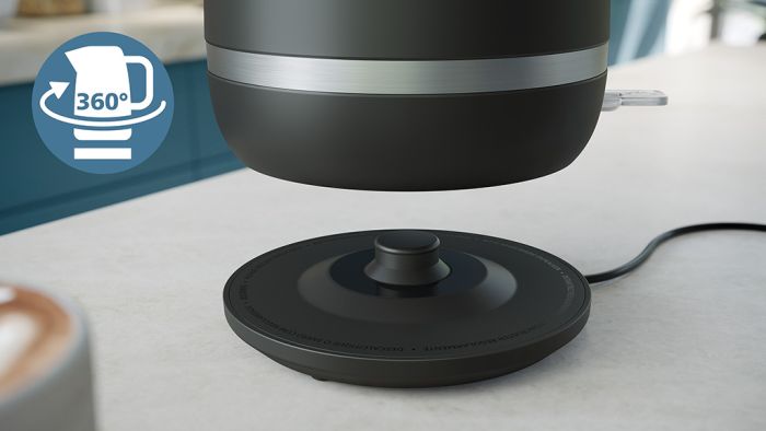 Електрочайник Philips Double Walled Kettle, 1.7л, Strix, з подвійними стінками, чорний